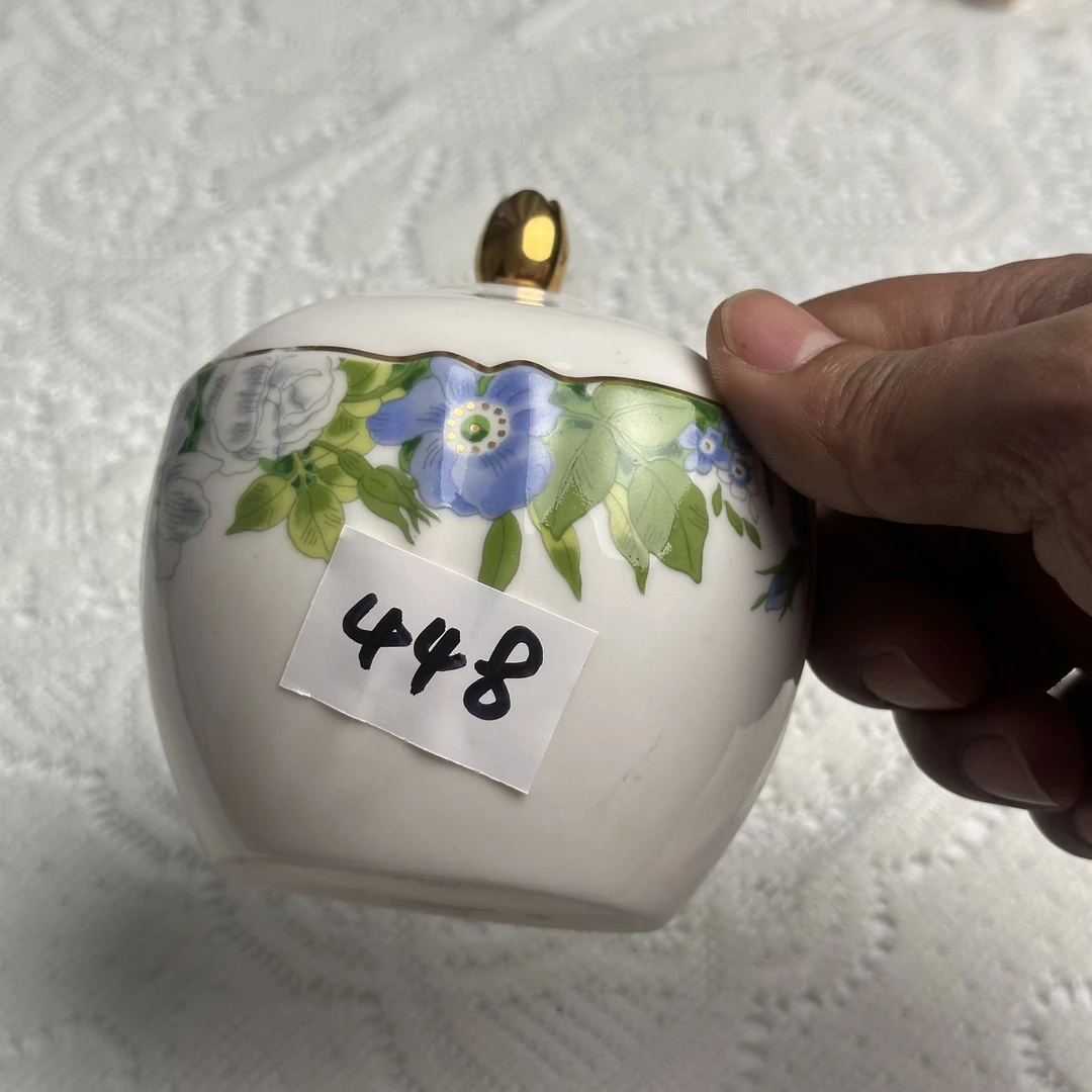 448号全网孤品高端中古日瓷回流 香兰社 深川制 九谷 濑户烧古董