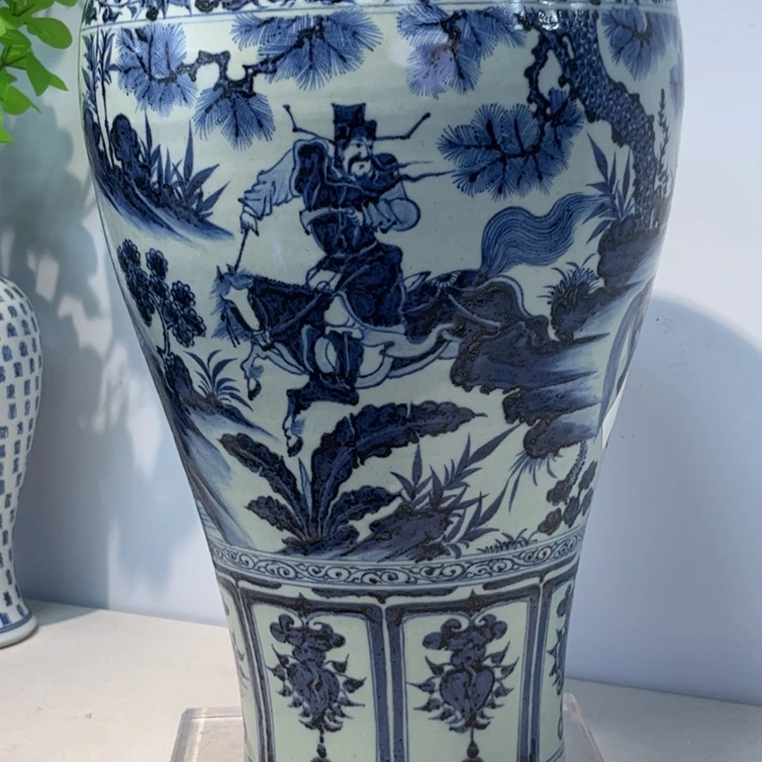 镇***畅摆件瓷器工艺品摆件青花