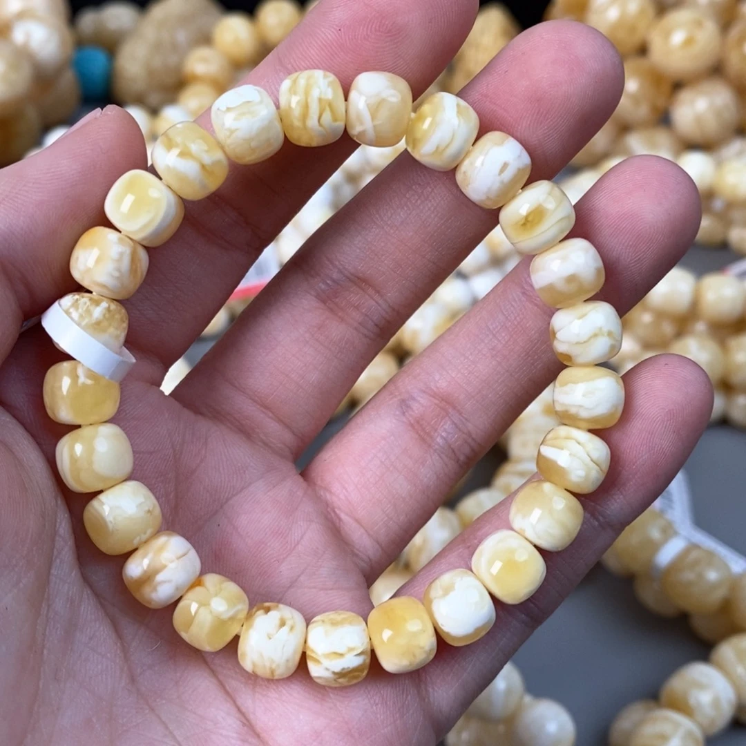 蜜蜡未镶嵌珠宝奇石8.6mm