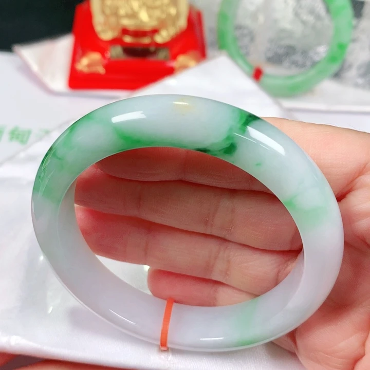 未镶嵌手镯翡翠  编号F1310 正圈57