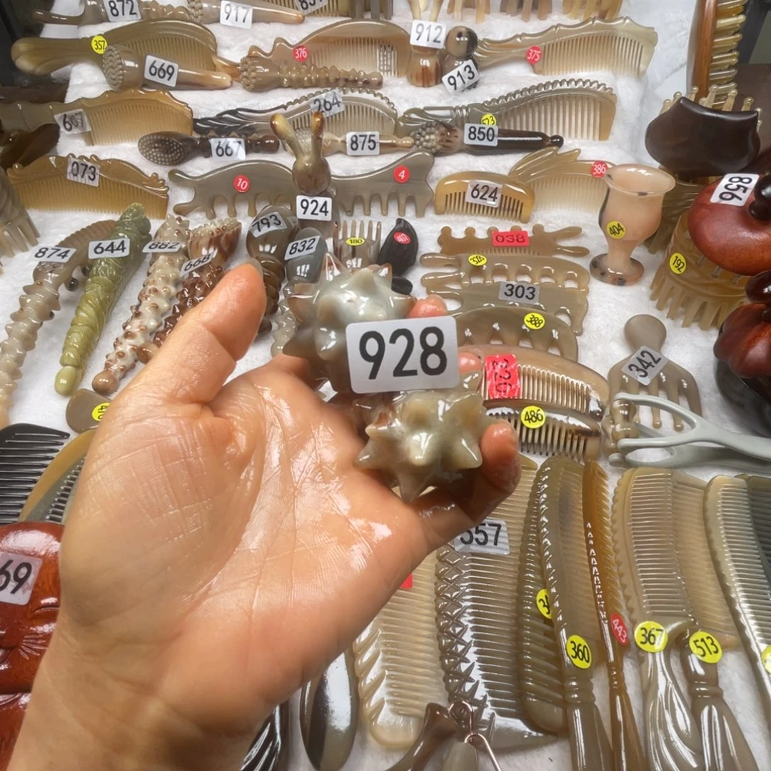 檸***淉牛角梳福利款梳子