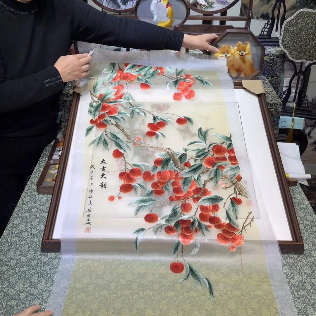 刺绣手工苏绣工艺