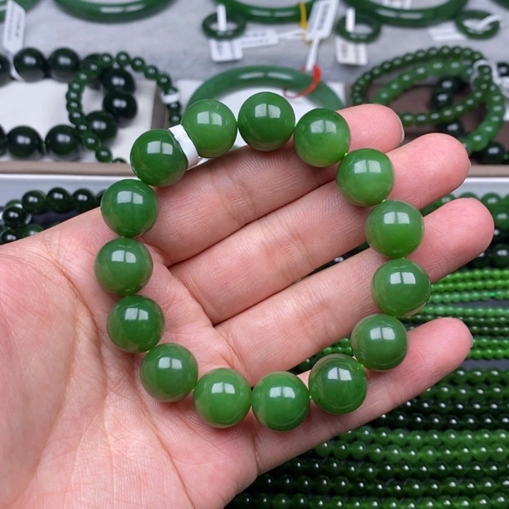 未镶嵌手串和田玉（碧玉）卡14