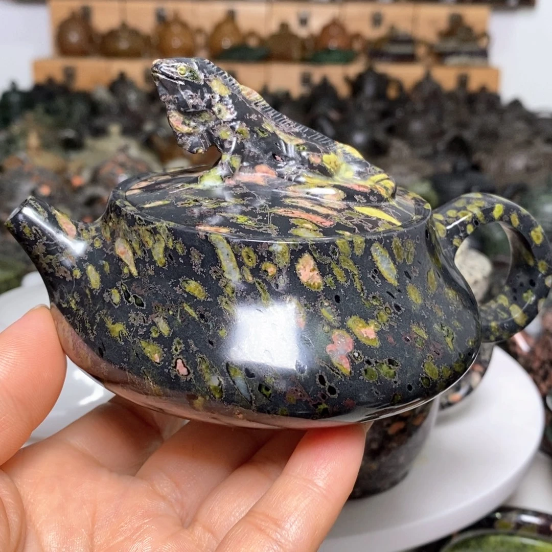 梅花玉荷塘月色如意壶180cc