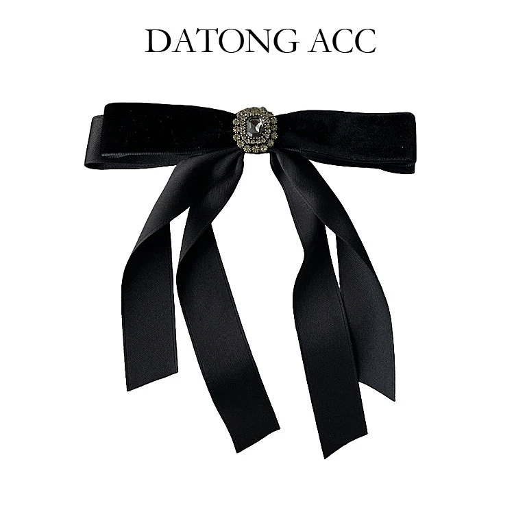 韩国气质高级顶夹马尾夹蝴蝶结法式轻奢发夹弹簧夹女优雅发饰头饰