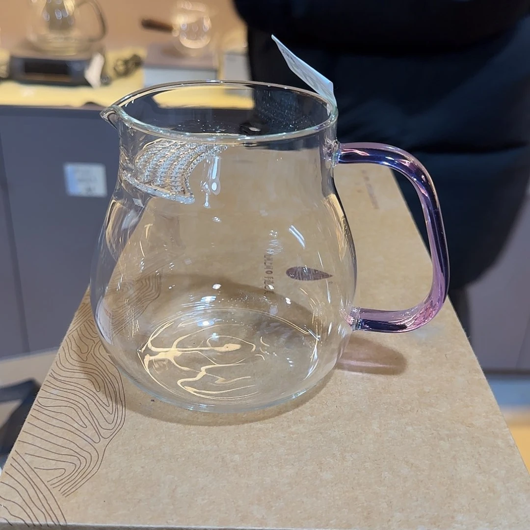 595高硼硅玻璃月牙公杯紫色