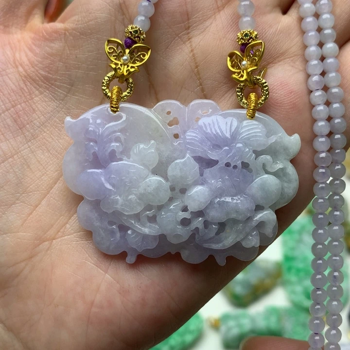 颈饰未镶嵌翡翠翡翠