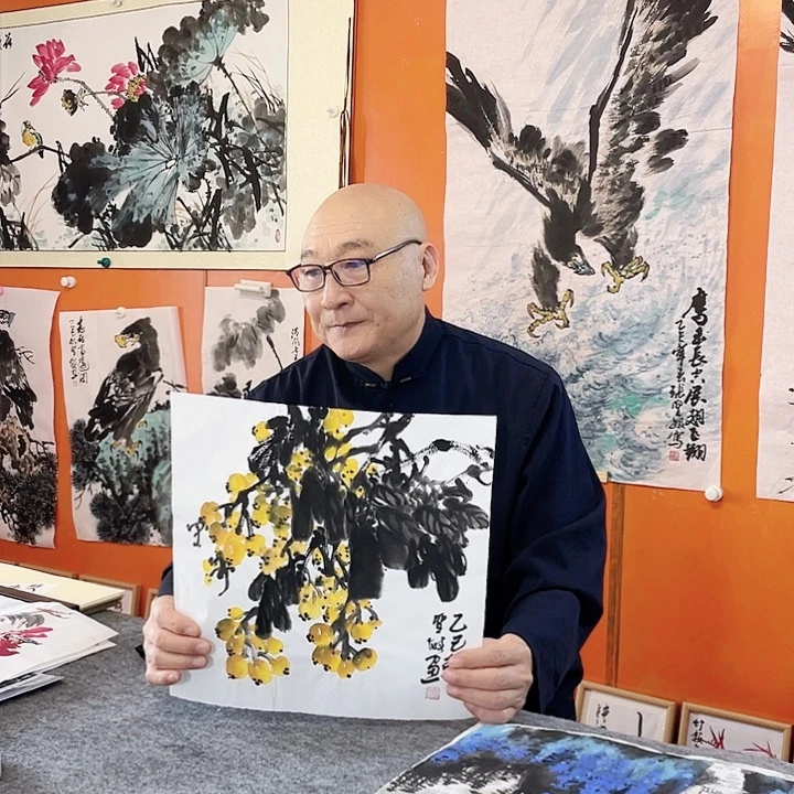 国画张圣敏先生纯手绘作品