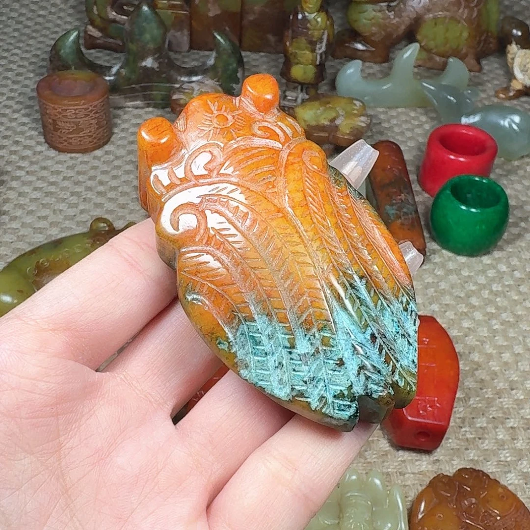 白玉菩提吊坠挂件