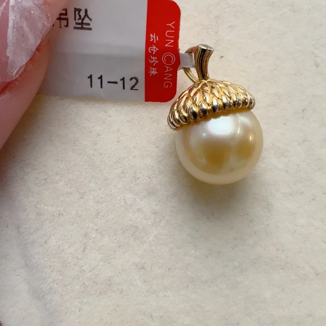 海水珍珠颈饰银S925镶嵌@@jd263