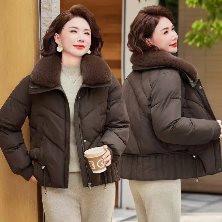 2025新款秋冬时尚轻奢百搭气质减龄优雅外套大衣