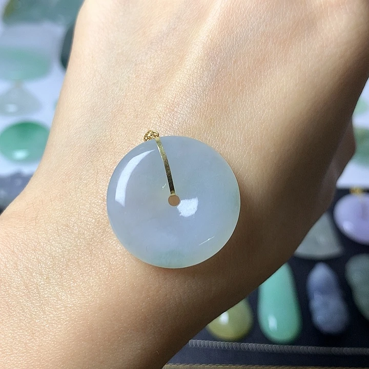 翡翠未镶嵌挂件翡翠8