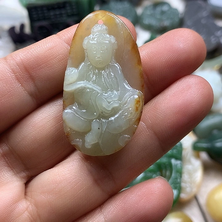 颈饰未镶嵌和田玉