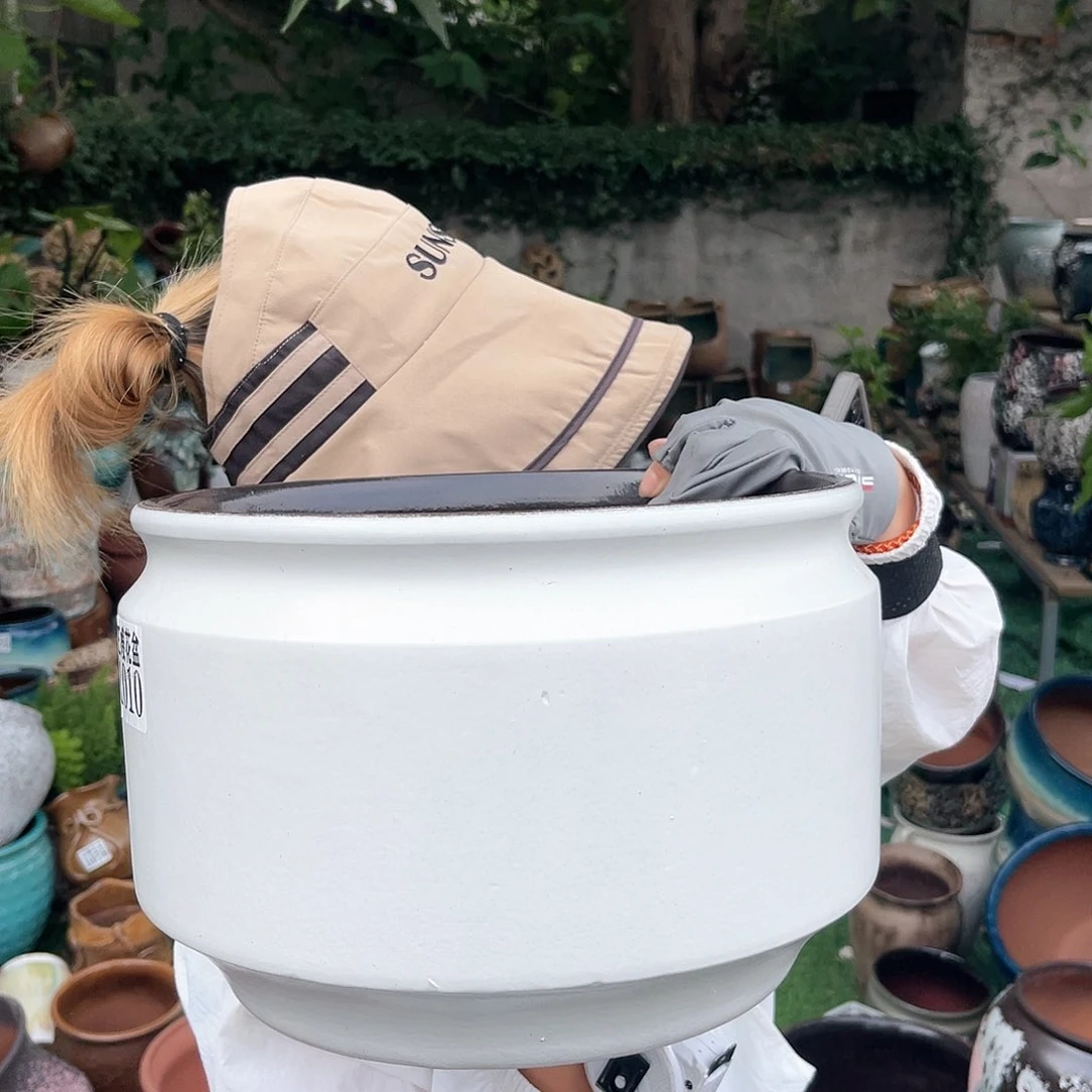 紫砂花盆王嫂花盆直播0527-1010高20口30