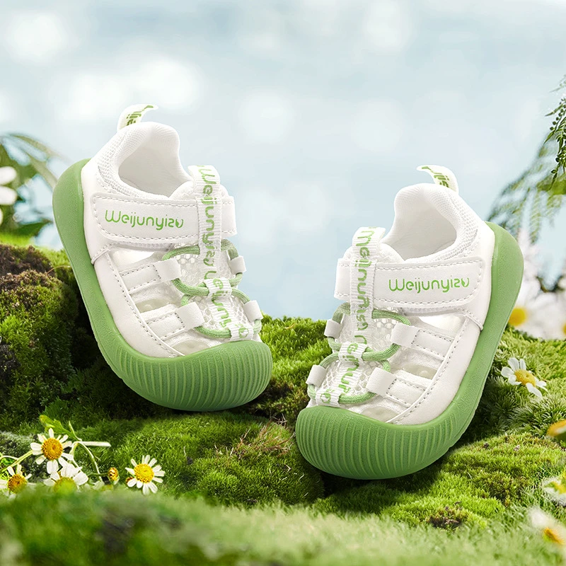 2025新款宝宝凉鞋学步鞋夏季防滑软底婴儿鞋透气男女童休闲宝宝鞋