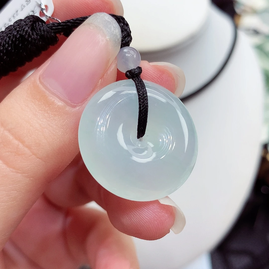 翡翠未镶嵌颈饰翡翠11，23.5/6.2