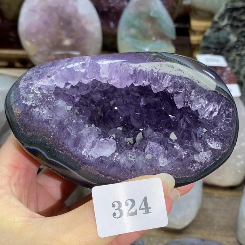 【闪购商品】未镶嵌大型摆件（非配饰）紫晶