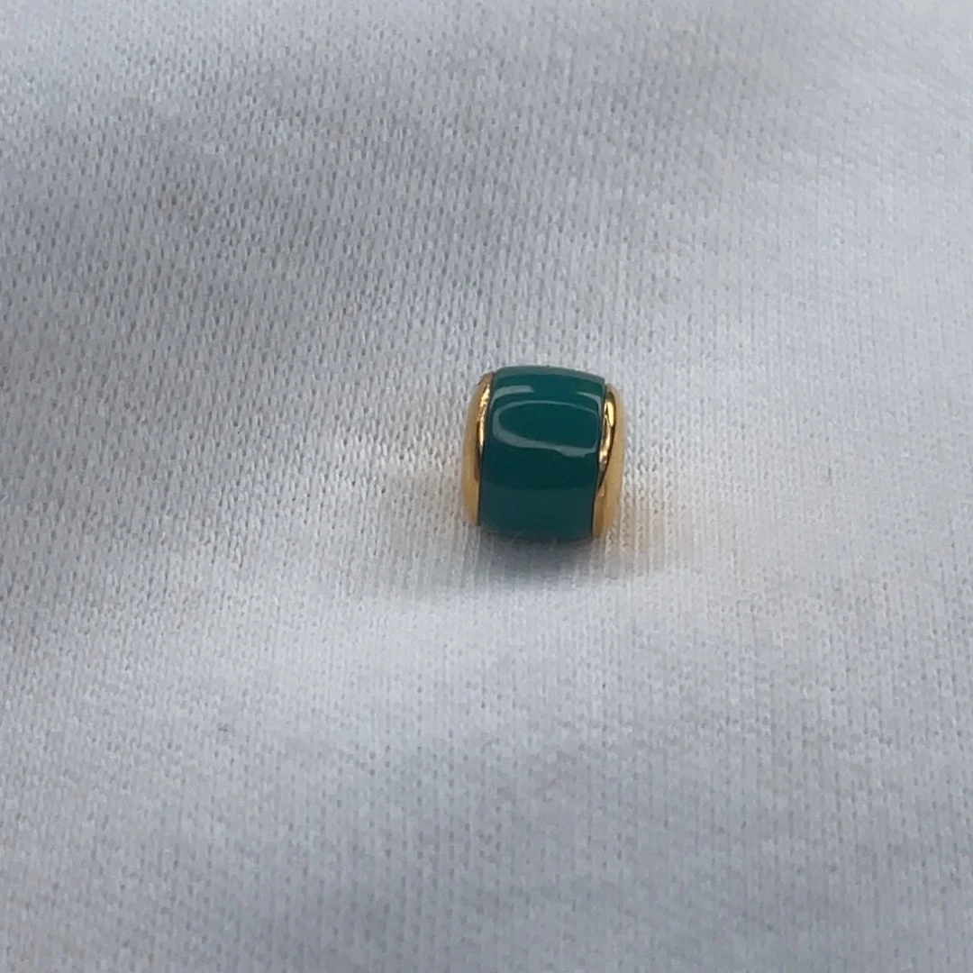 绿松石18K金镶嵌珠宝奇石