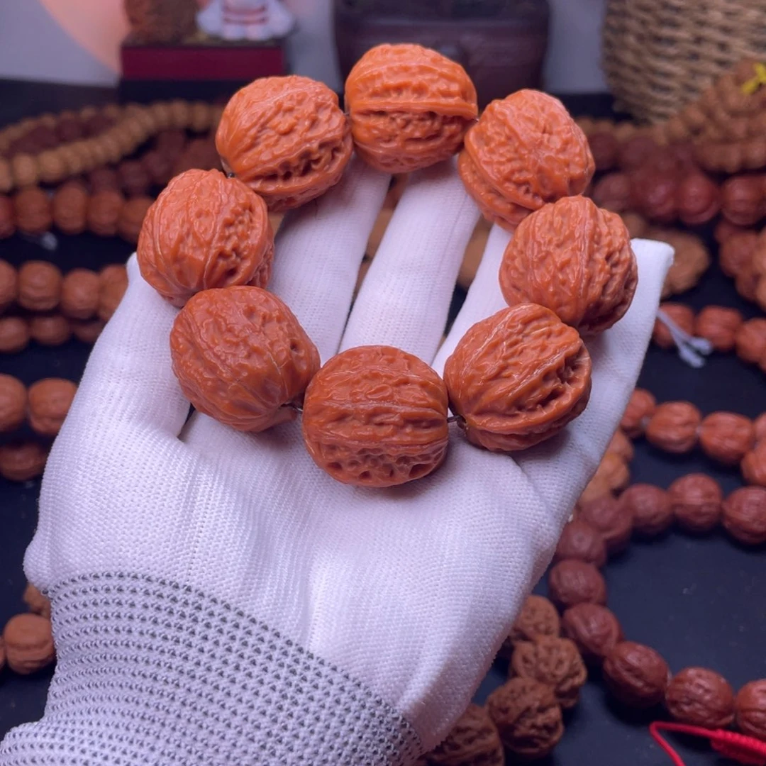 文玩核桃手串秋子