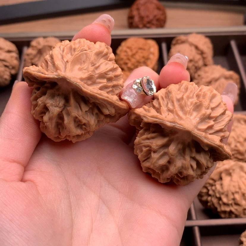 【闪购商品】文玩核桃把件秦岭野生核桃