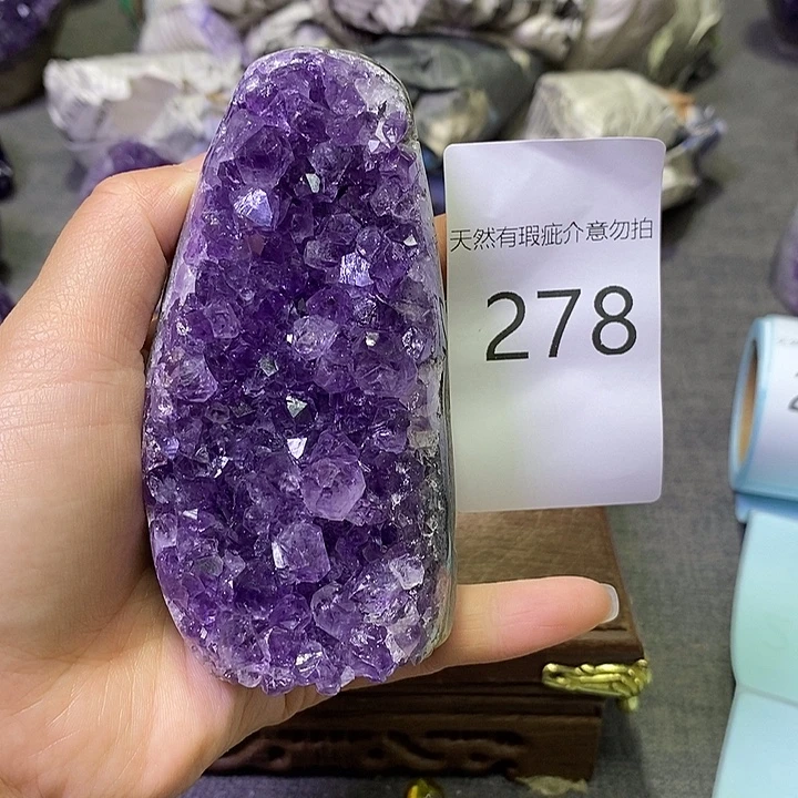 未镶嵌珠宝半成品紫晶
