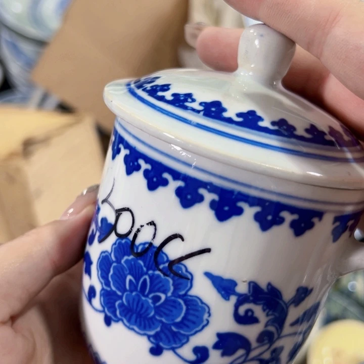 景德镇陶瓷高温瓷办公杯