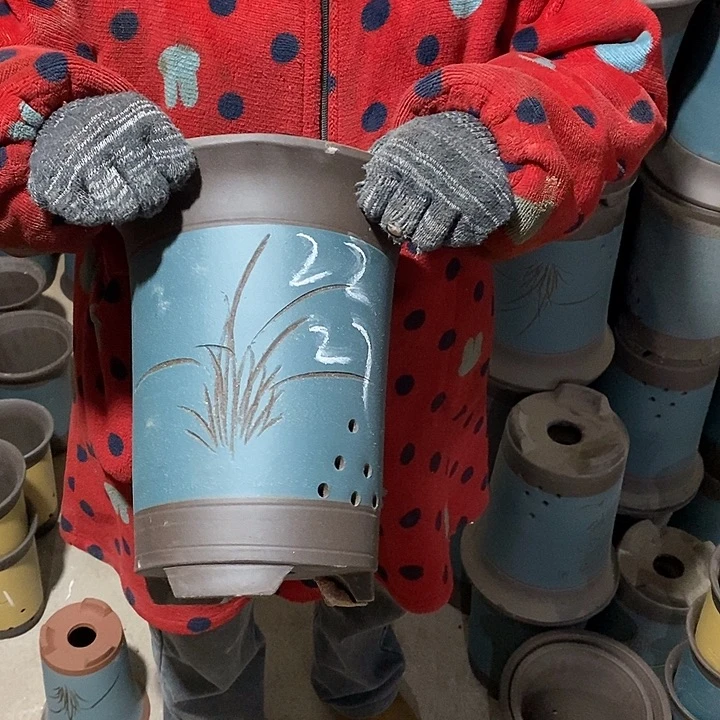 紫砂花盆紫砂花盆