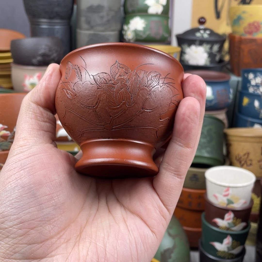 紫砂茶杯紫砂茶杯