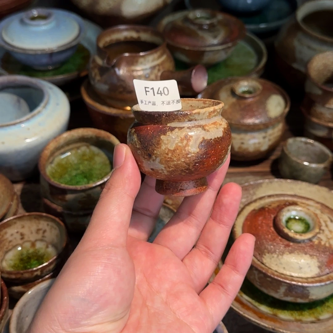 新***乐F140破碎感泥料非柴烧跑单禁拍