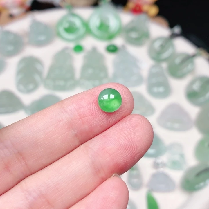 翡翠裸石缅甸天然A货翡翠