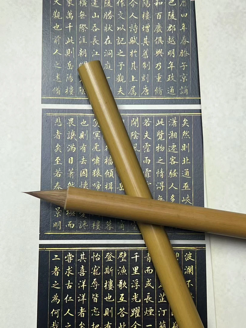 【纯狼毫古法小楷】毛笔晋唐鸡距狼毫小楷笔蒜头毛笔头抄经临摹短锋