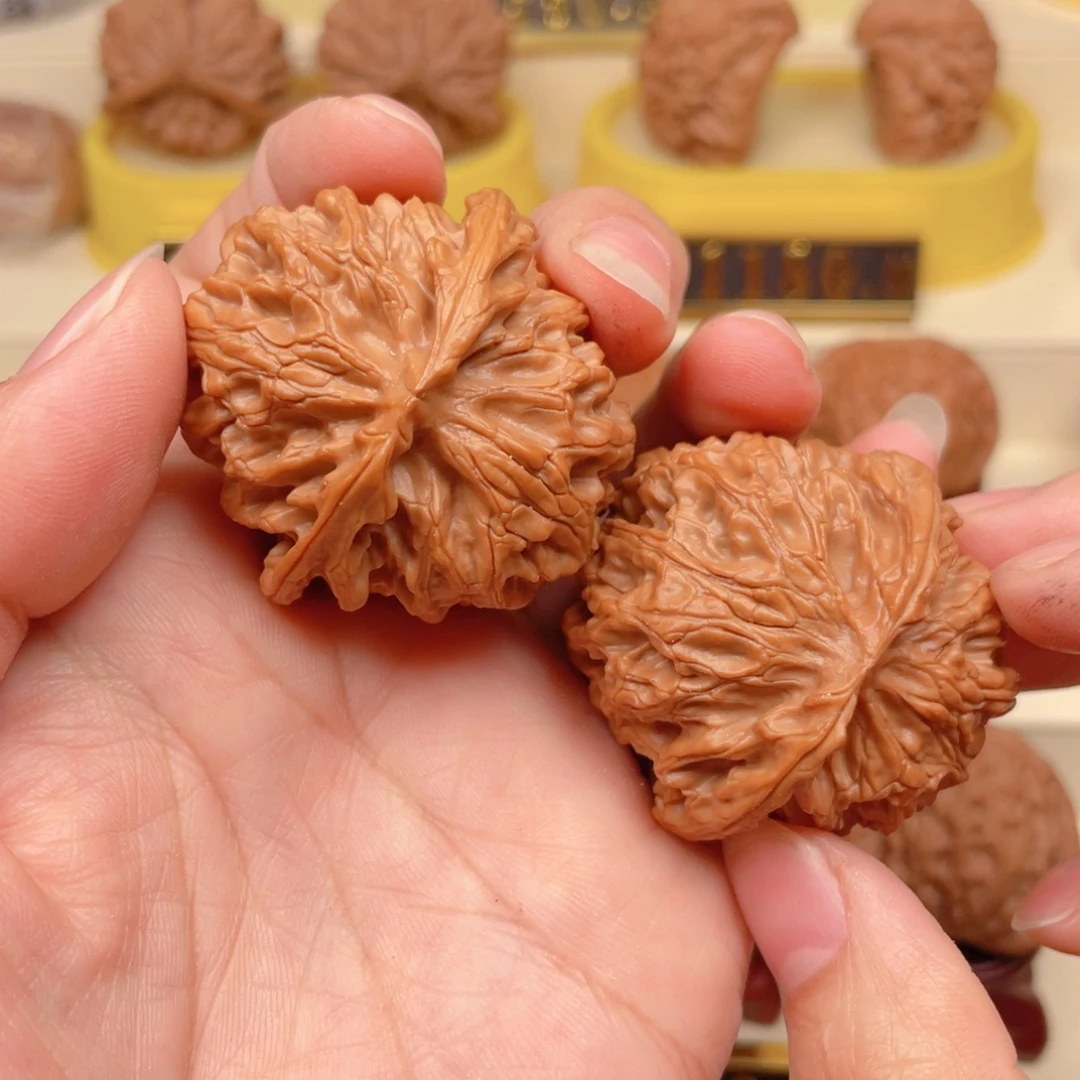 文玩核桃把件苹果42