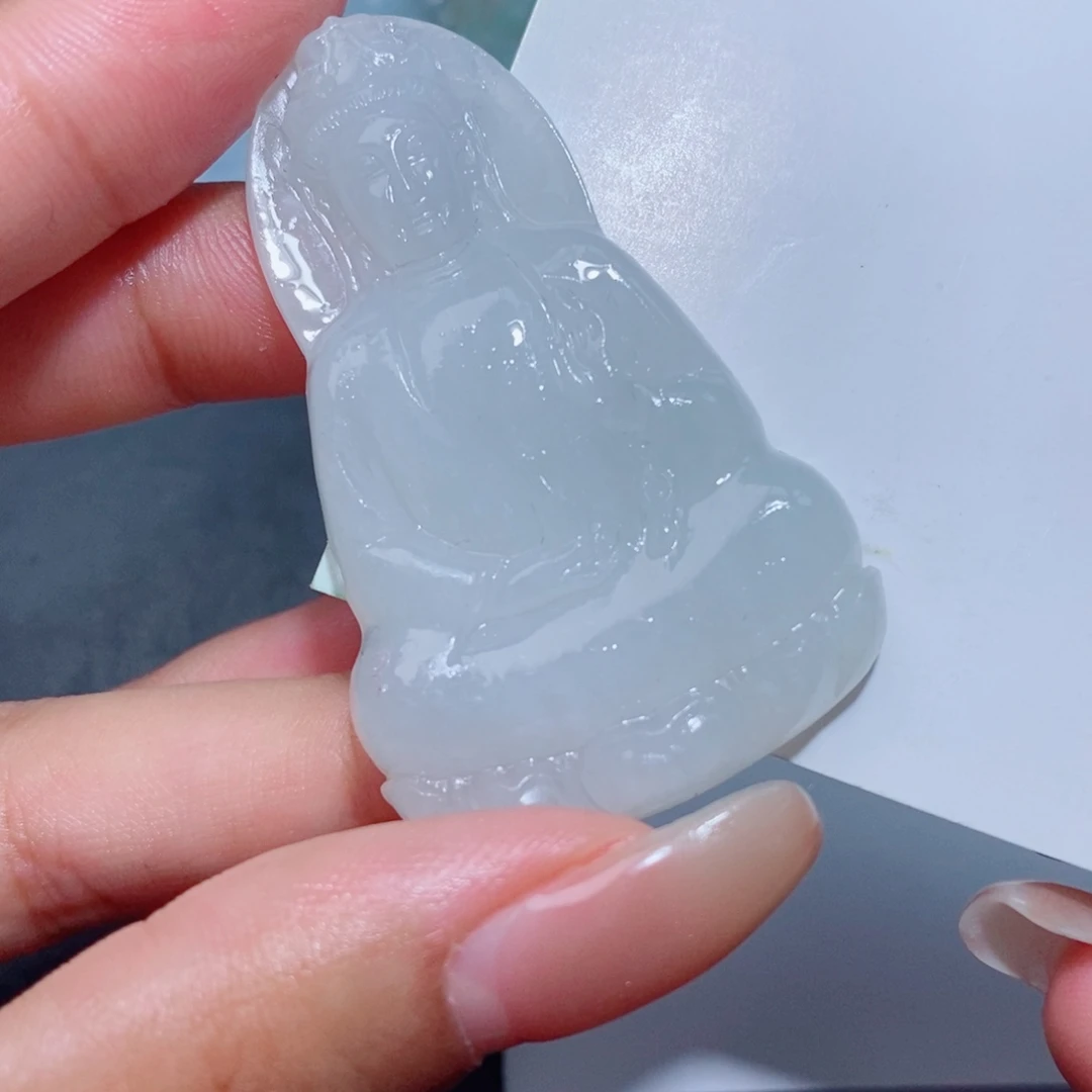 定制翡翠未镶嵌定制毛货翡翠挂件