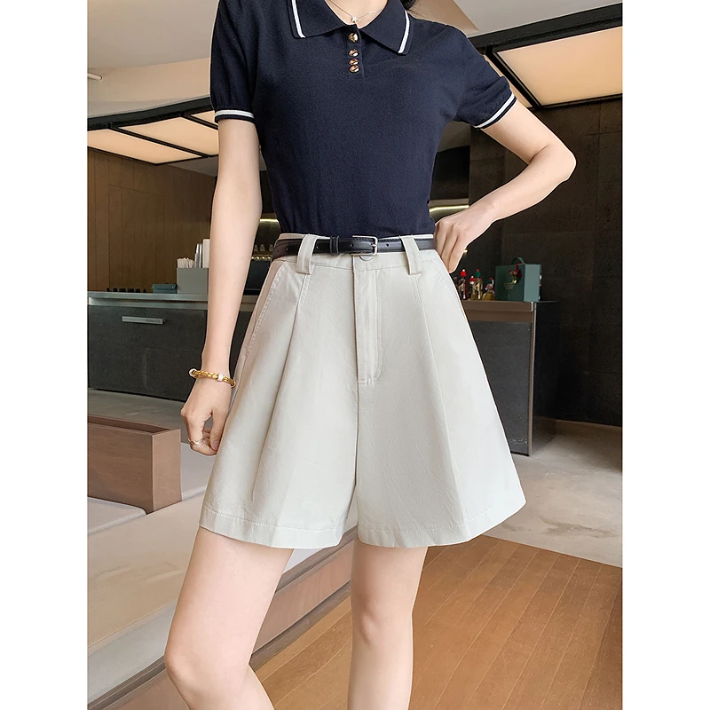 时尚牛仔短裤SXDK25004