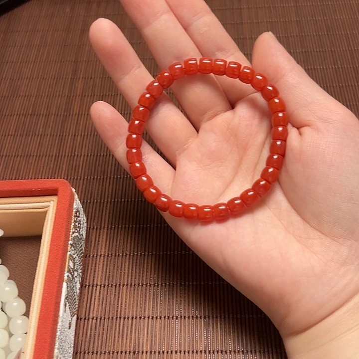 手串未镶嵌南红玛瑙
