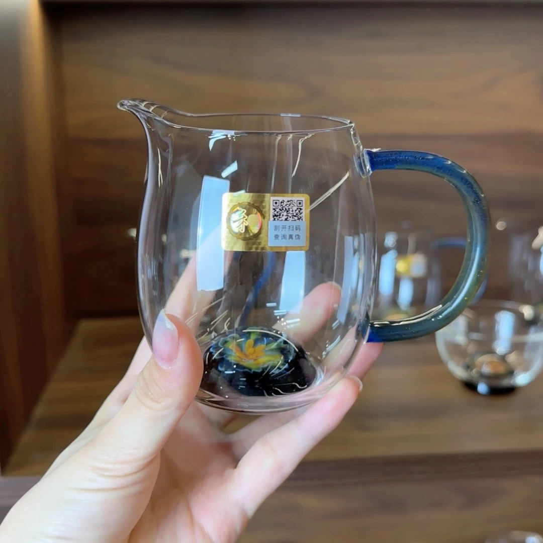 顺****茶紫金标芙韵碧澄然公道杯。。