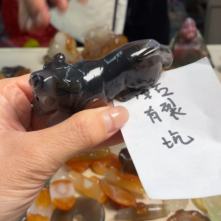 玛瑙/玉髓未镶嵌吊坠(不含链)