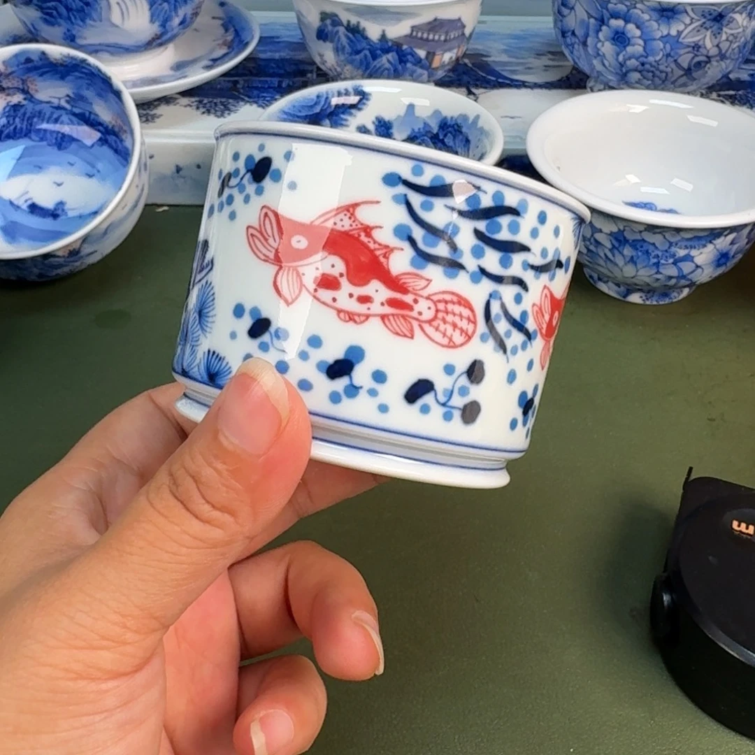 景德镇纯手绘茶具圆圆213