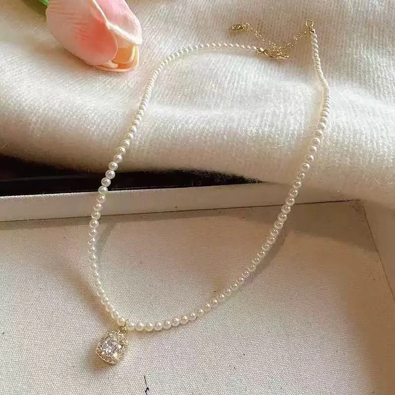 铜合金项链 法式简约项链631
