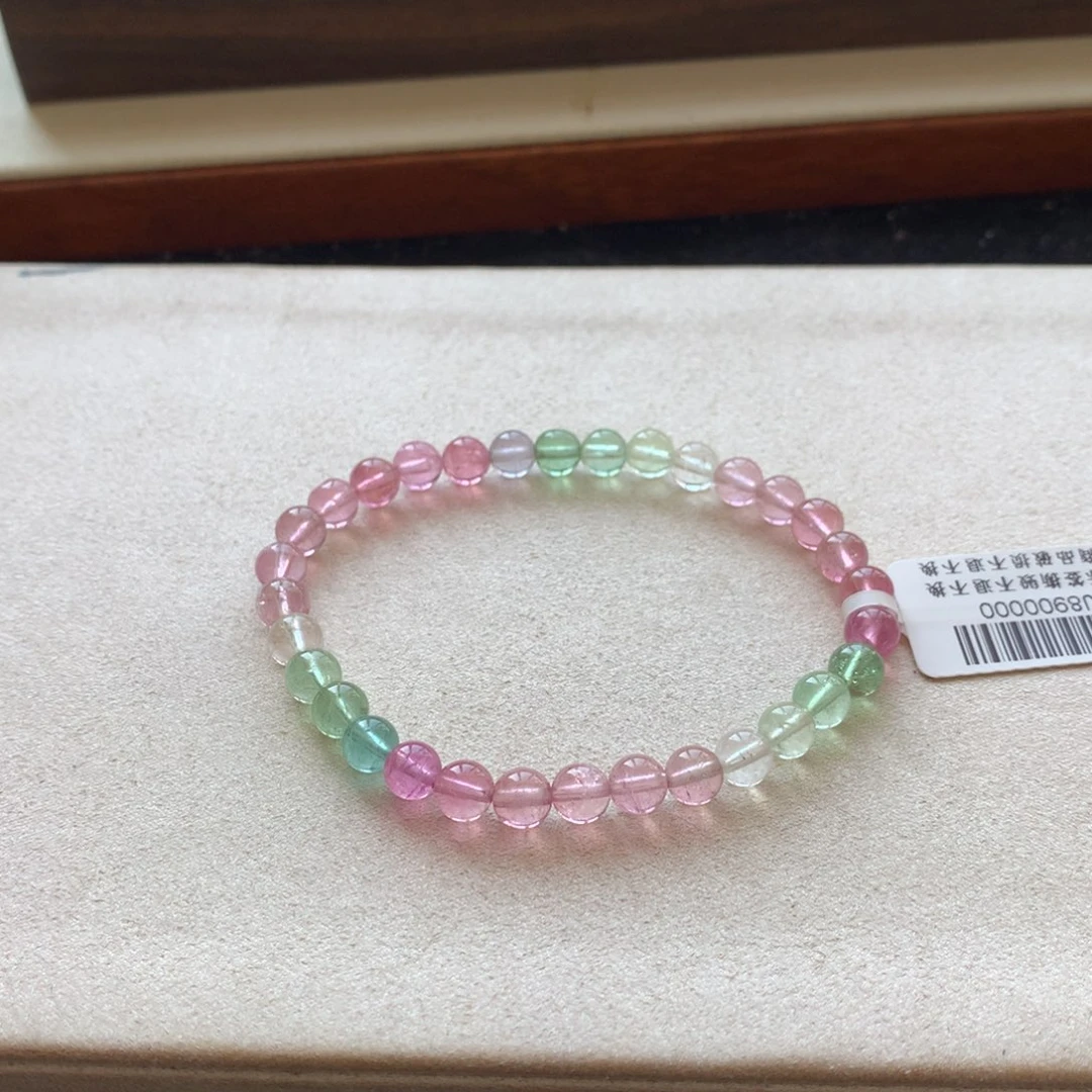 碧玺未镶嵌手链碧玺