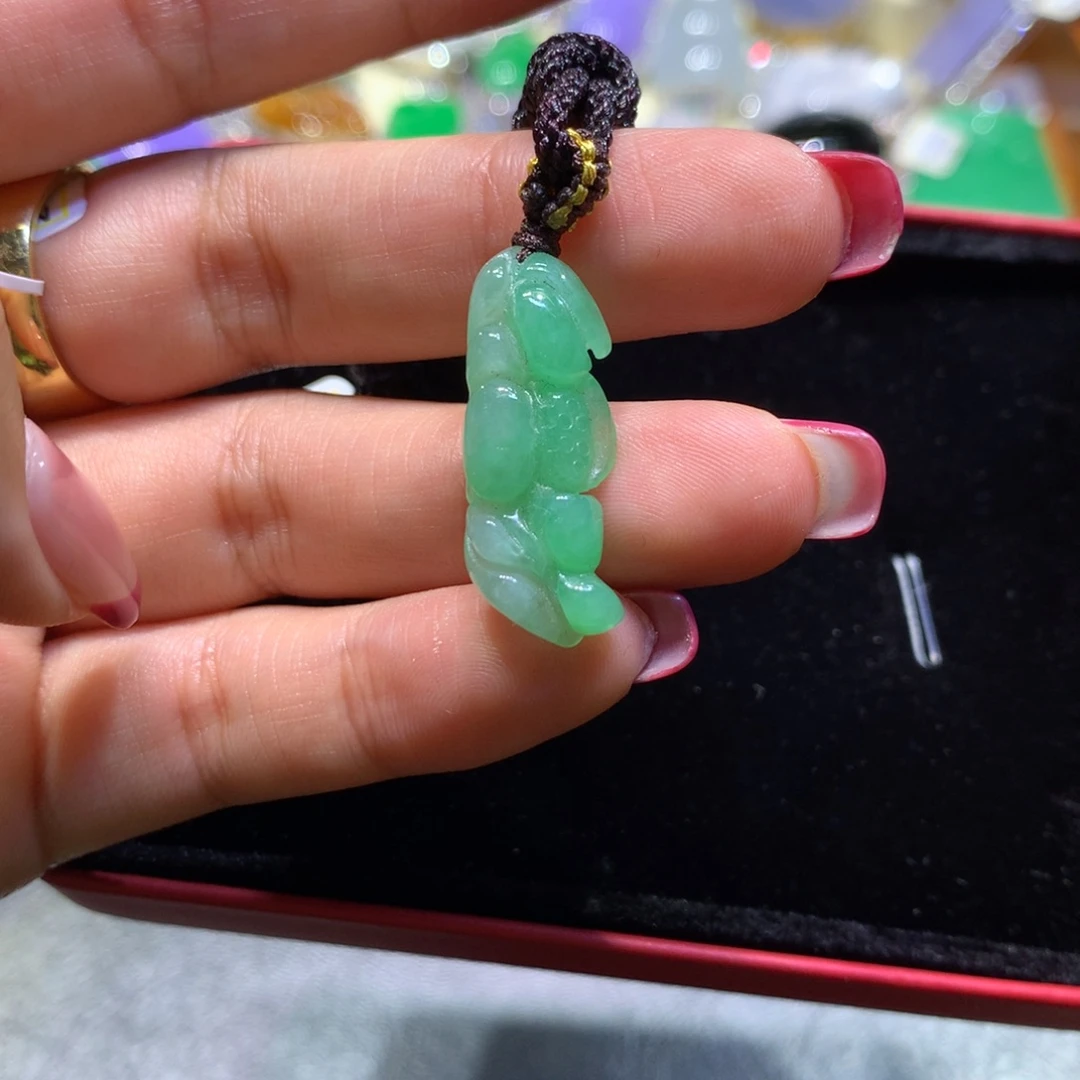 颈饰未镶嵌翡翠翡翠吊坠