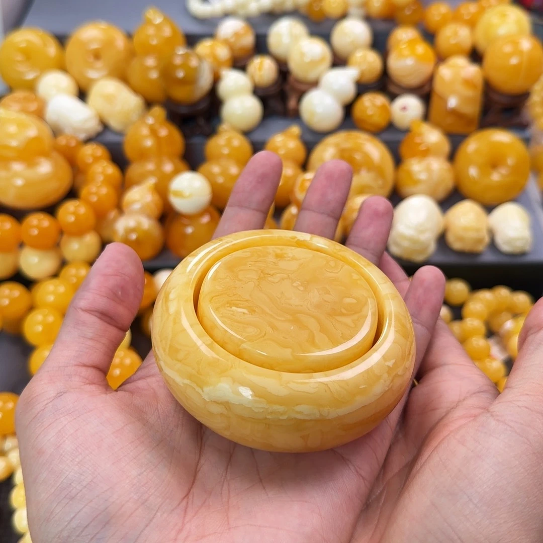 琥珀未镶嵌珠宝奇石