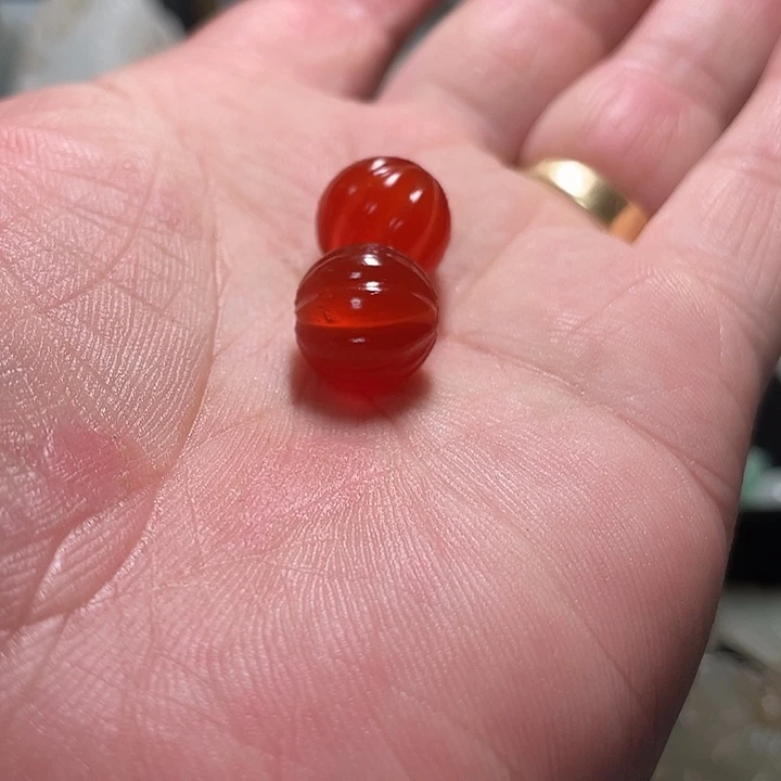 蓝***7玛瑙/玉髓颈饰合金挂件