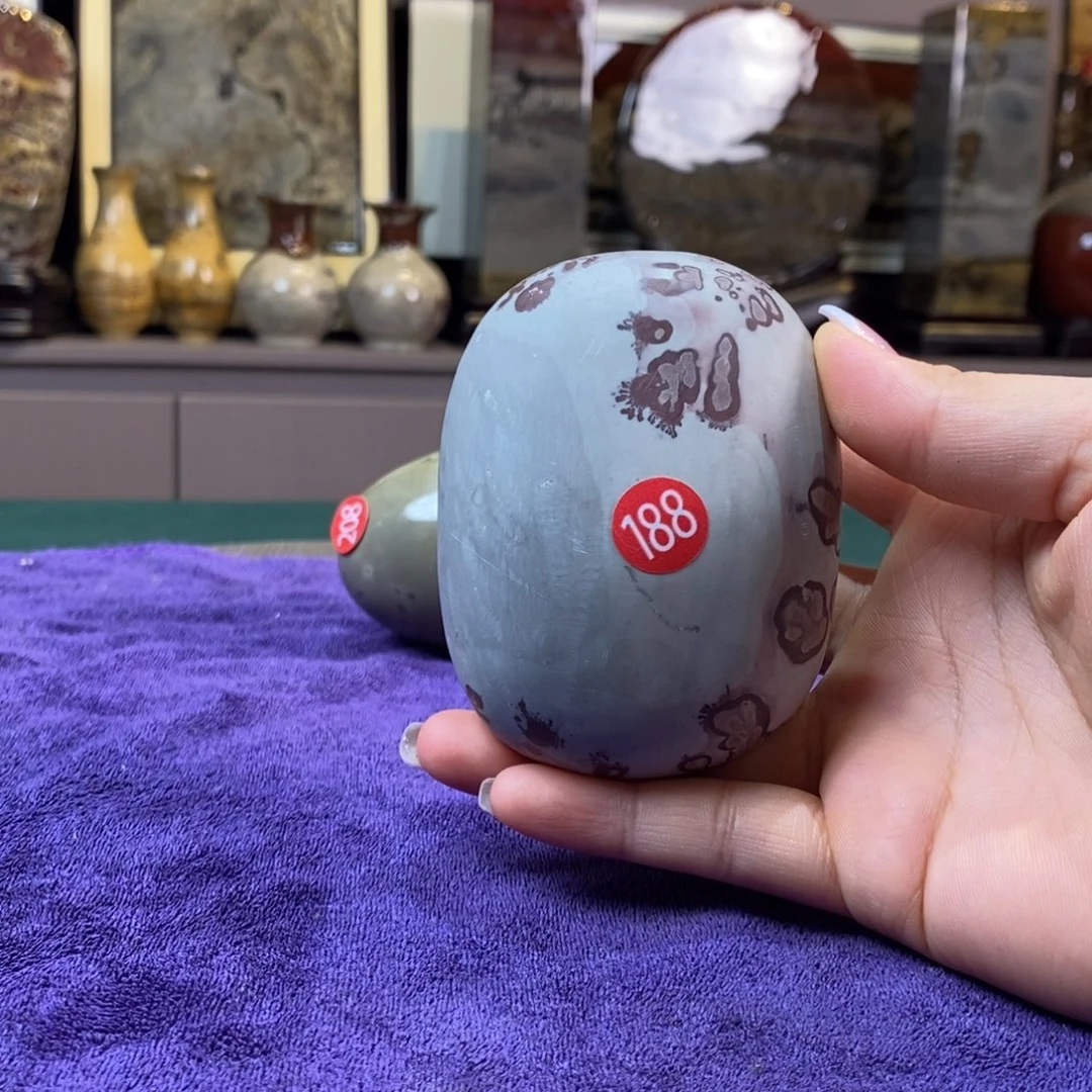 石材广西国画石草花石