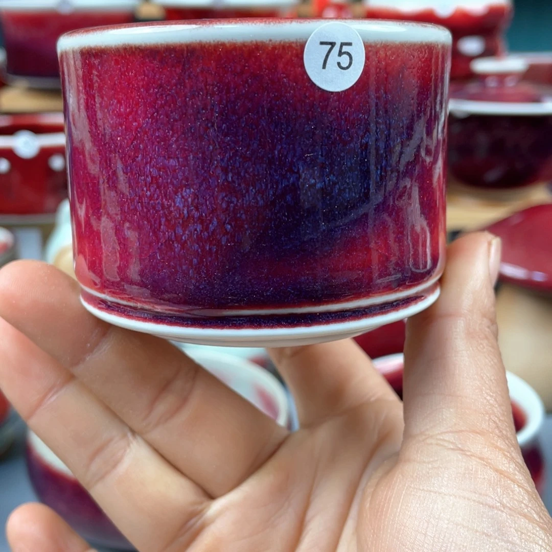 瓷片纯手工制作……微微瑕