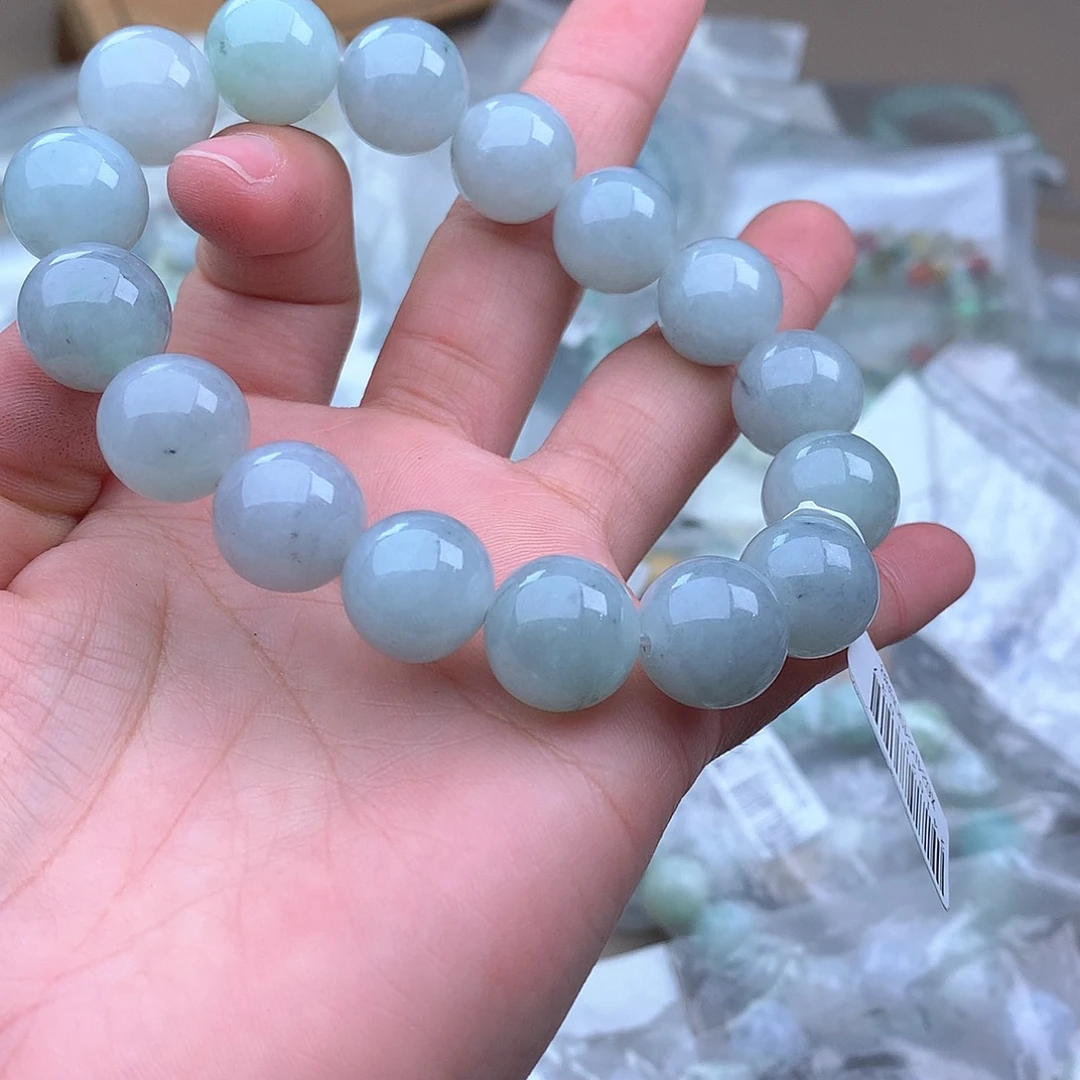 未镶嵌手串定制翡翠