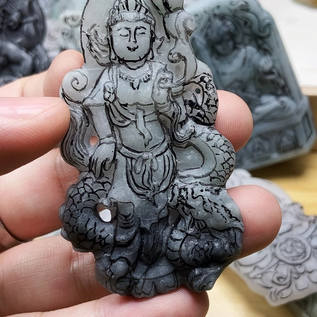 执***春未镶嵌定制翡翠超级红包吧