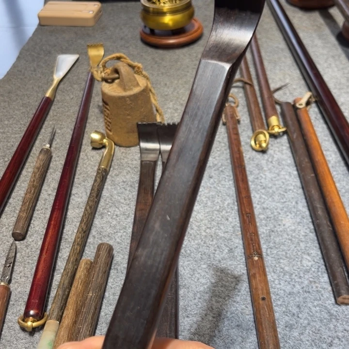 木紫光檀痒痒挠手工