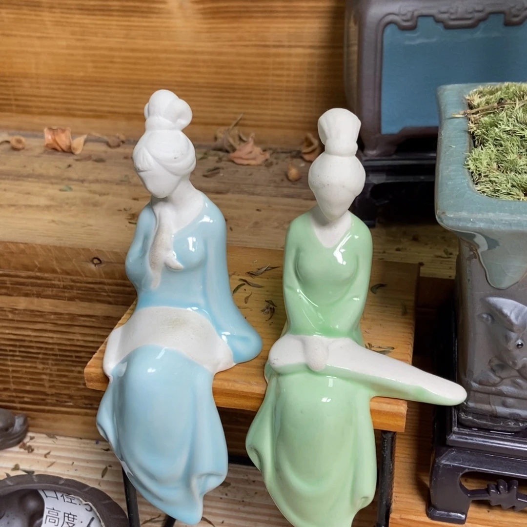 瓷片陶瓷花盆陶瓷艺术