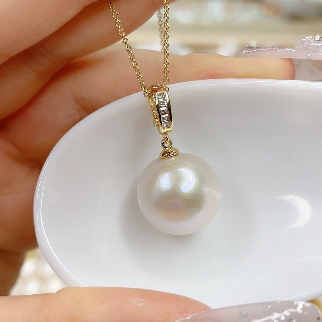 淡水珍珠合金吊坠(赠链)